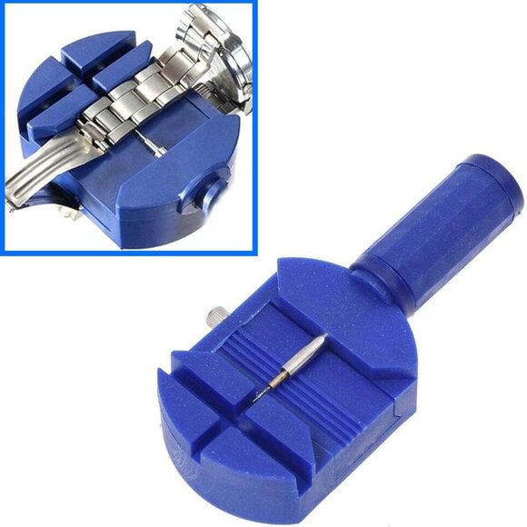 Watchmaker Jewelry Repair Tool Kit Incl. Band Pin Link Remover. Back Case Opener - Picture 6 of 7